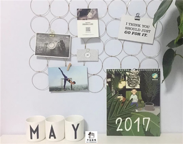 綠色照片墻,抒寫自然氣息