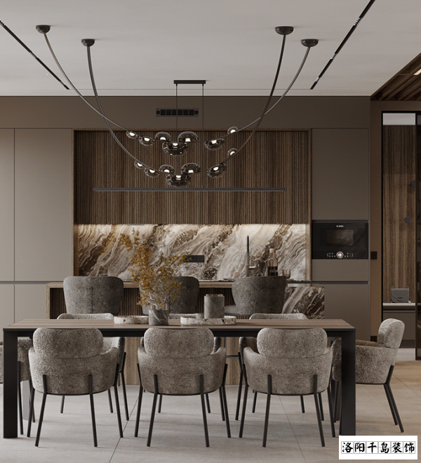 洛陽意式極簡(jiǎn)風(fēng)餐廳裝修案例
